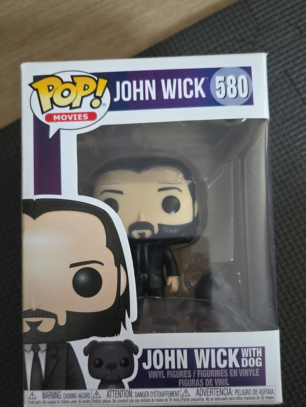 Funko John Wick Pop! Vinyl Figure - Black & Purple Accents